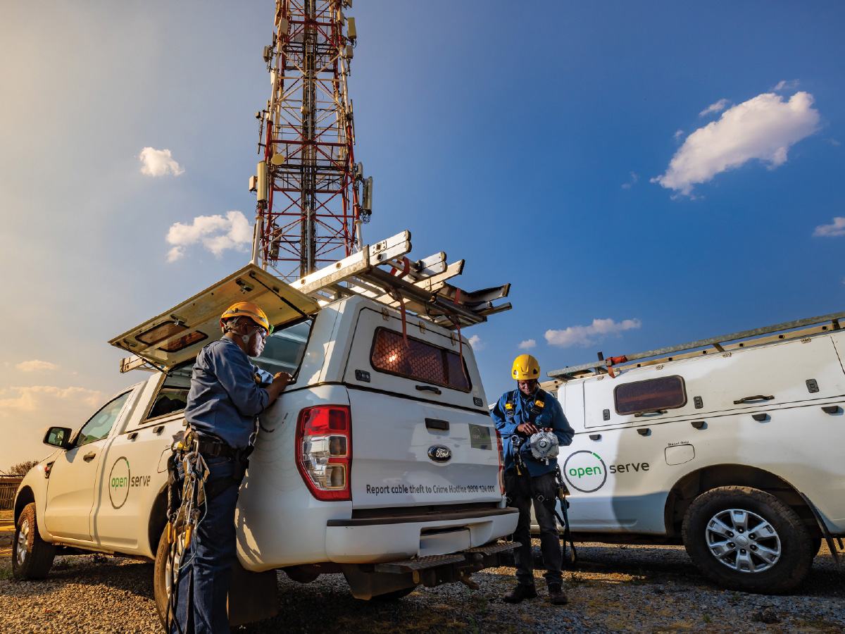 Telecommunications tower infrastructure and colocation solutions across South Africa
